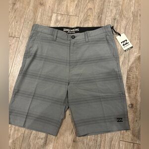 Billabong Men's Charcoal Hybrid Shorts Size 33 NEW